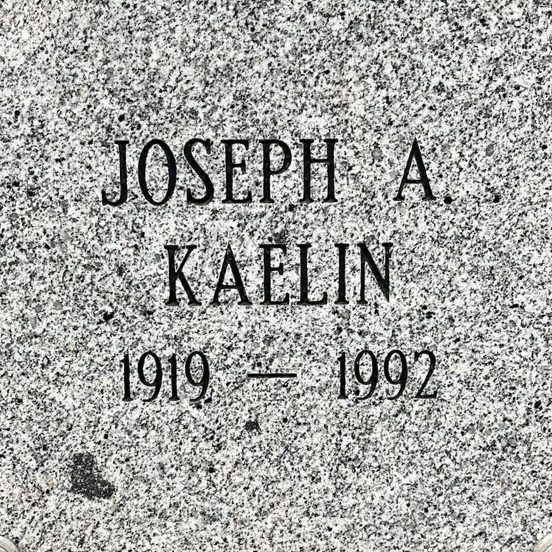 Joseph A. Kaelin's grave