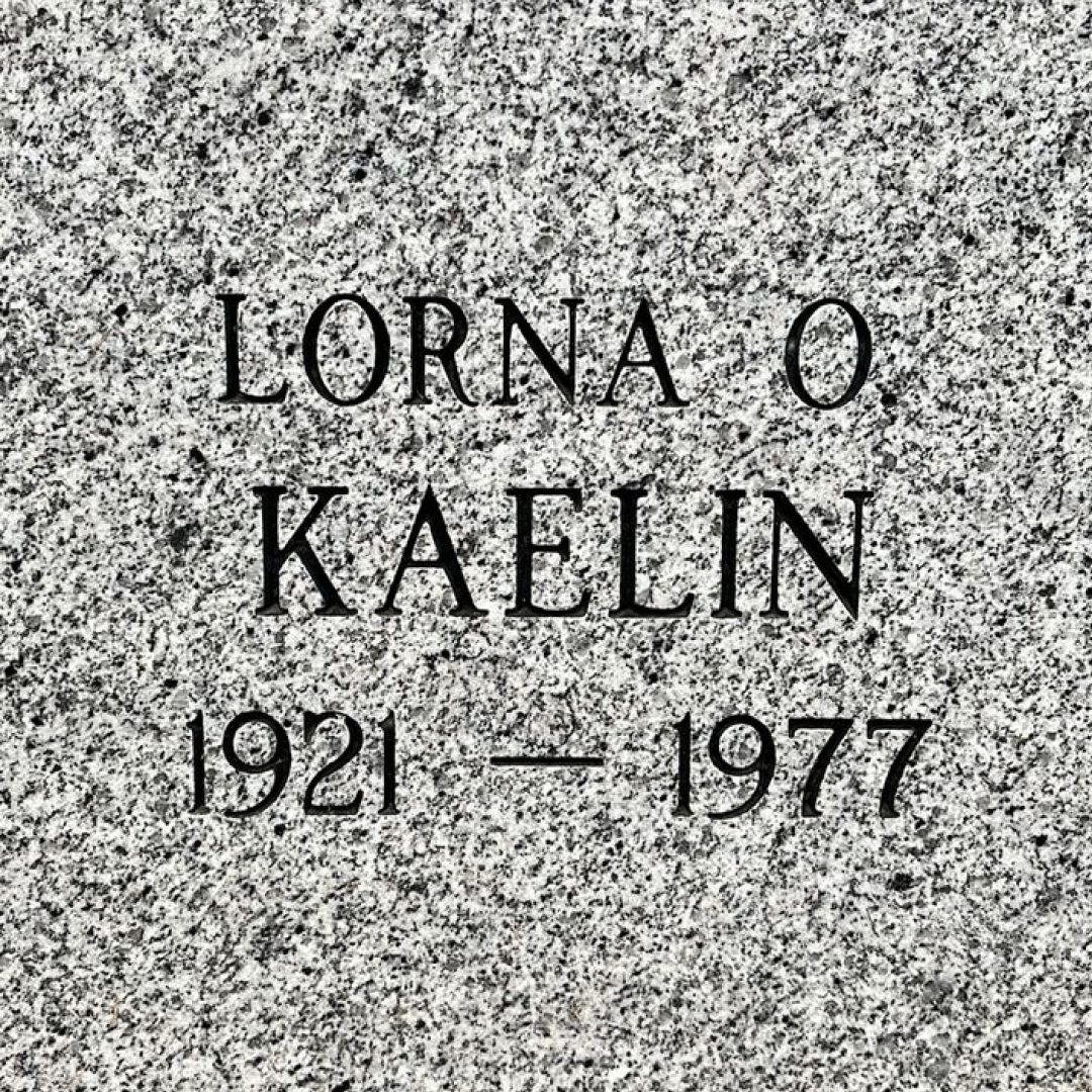 Lorna O. Kaelin's grave