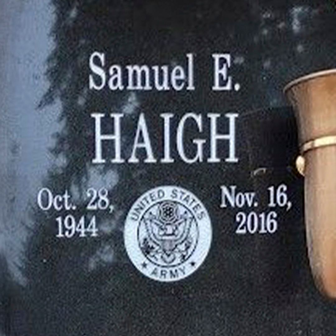 Samuel E. Haigh's grave